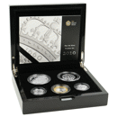 Pre-Owned 2010 UK Piedfort Proof Silver 5-Coin Set - VAT Free