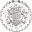Pre-Owned 1983 UK £1 Proof Design Silver Coin - VAT Free