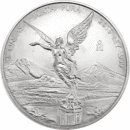 Pre-Owned Mexican Libertad 5oz Silver Coin - Mixed Dates - VAT Free