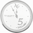 Pre-Owned 2019 Tokelau Chronos 1oz Silver Coin - VAT Free