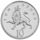 Pre-Owned 1992 UK 10p Piedfort Proof Design Silver Coin - VAT Free