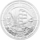 Pre-Owned 2022 Solomon Islands Mary Read $2 Silver Coin - VAT Free