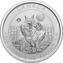 Pre-Owned 2021 Canadian Werewolf 2oz Silver Coin - VAT Free