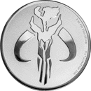Pre-Owned 2020 Niue Star Wars Mandalorian Mythosaur 1oz Silver Coin - VAT Free