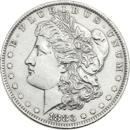 Pre-Owned 1883 USA Morgan Dollar New Orleans Silver Coin - VAT Free