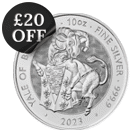 2023 UK Tudor Beasts 'Yale of Beaufort' 10oz Silver Coin