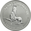 Pre-Owned 1996 Royal Australian Mint Kangaroo 1oz Silver Coin - VAT Free