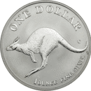 Pre-Owned 1998 Royal Australian Mint Kangaroo 1oz Silver Coin - VAT Free