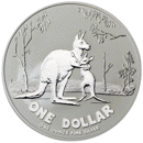 Pre-Owned 2007 Royal Australian Mint Kangaroo 1oz Silver Coin - VAT Free