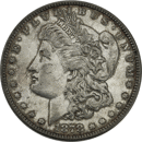 Pre-Owned 1878 USA Morgan Dollar Philadelphia Silver Coin - VAT Free