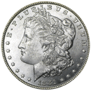 Pre-Owned 1881 USA Morgan Dollar Philadelphia Silver Coin - VAT Free