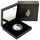 Pre-Owned 2021 UK Queen's Beast White Greyhound of Richmond 1oz Proof Silver Coin - VAT Free