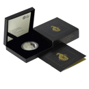 Pre-Owned 2021 UK Queen's Beast White Greyhound of Richmond 1oz Proof Silver Coin - VAT Free