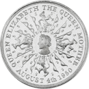 Pre-Owned 1980 UK Queen Mother 80th Birthday Crown Proof Design Silver Coin - VAT Free