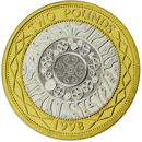 Pre-Owned 1998 UK £2 Proof Design Silver Coin - VAT Free