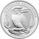 Pre-Owned 2012 Australian Kookaburra 'Privy Dragon' 1oz Silver Coin - VAT Free