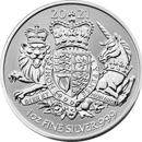 Pre-Owned UK Royal Arms 1oz Silver Coin Mixed Dates - VAT Free