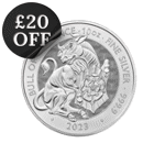 2023 UK Tudor Beasts Bull of Clarence 10oz Silver Coin