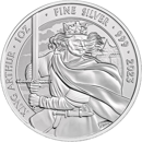 Pre-Owned 2023 UK King Arthur Myths and Legends 1oz Silver Coin - VAT Free
