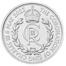 Pre-Owned 2023 UK King Charles III Coronation 1oz Silver Coin - VAT Free