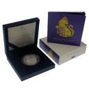 Pre-Owned 2022 UK Tudor Beasts Lion of England 1oz Proof Silver Coin - VAT Free