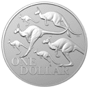 Pre-Owned 2020 Royal Australian Mint Kangaroo 1oz Silver Coin - VAT Free