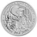 2024 UK Britannia and Liberty 1oz Silver Coin