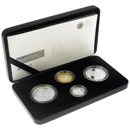 Pre-Owned 2008 UK Piedfort Proof Silver 4-Coin Collection - VAT Free