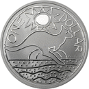 Pre-Owned 2009 Royal Australian Mint Kangaroo 1oz Silver Coin - VAT Free