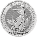 Pre-Owned UK Britannia 10oz Silver Coin - Mixed Dates - VAT Free