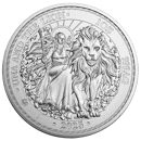 Pre-Owned 2023 St Helena Una and the Lion 1oz Silver Coin - VAT Free