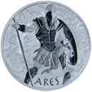 Pre-Owned 2023 Tuvalu Gods of Olympus: Ares 1oz Silver Coin - VAT Free