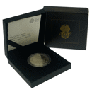 Pre-Owned 2021 UK Queen’s Beasts Griffin of Edward 1oz Proof Silver Coin - VAT Free