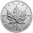 Pre-Owned 2009 Canadian Maple Tower Bridge Privy 1oz Silver Coin - VAT Free