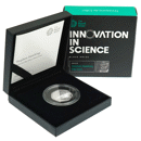 Pre-Owned 2019 UK Stephen Hawking 50p Proof Silver Coin - VAT Free