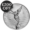 2024 Mexican Libertad 5oz Reverse Proof Silver Coin