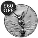 2024 Mexican Libertad 2oz Reverse Proof Silver Coin