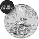 2025 Australian Lunar Snake 1oz Silver Coin