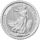 Pre-Owned UK Britannia 1/10oz Silver Coin - Mixed Dates - VAT Free