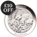 2024 Australian Wombat 1oz Silver Coin