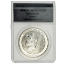 Pre-Owned 2013 Australian Koala 1oz Silver Coin - ANACS Graded MS70 - 0200628010100590 - VAT Free