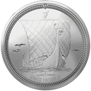 Pre-Owned Isle of Man Noble 1oz Silver Coin - Mixed Dates - VAT Free