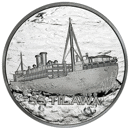 2024 SS Tilawa Shipwreck - Remembrance Sinking Fate 1oz Silver Round