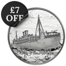 2024 SS Tilawa Shipwreck - Remembrance Sinking Fate 1oz Silver Round