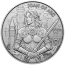 Pinehurst Legendary Warriors: Joan of Arc 1oz Silver Round