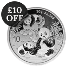 2025 Chinese Panda 30g Silver Coin