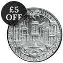 Mason Mint Mythical Cities Series: Atlantis 1oz Silver Round