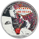 Pre-Owned 2005 USA Eagle 'Elvis Presley: Las Vegas Centennial' Colourised 1oz Silver Coin - VAT Free