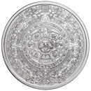 Aztec Calendar 1/4oz Silver Round