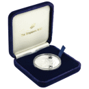 Pre-Owned 1992 Singapore Lunar Monkey 1oz Proof Silver Coin - VAT Free